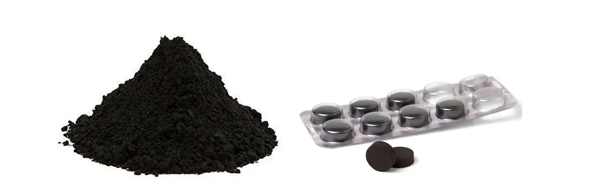 زغال فعال خوراکی پیست