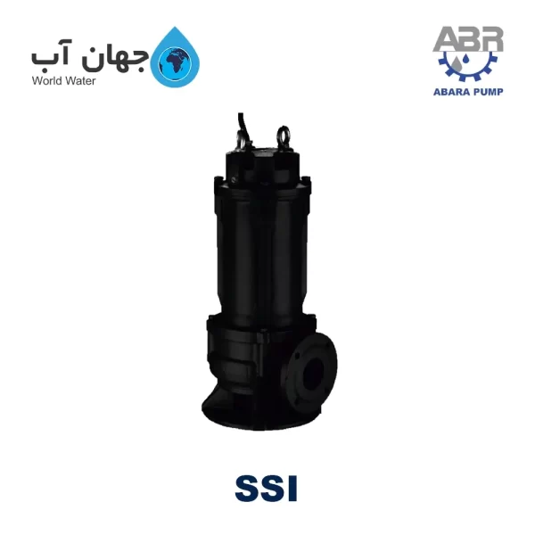 الکتروپمپ لجن کش چدنی سه فاز آبارا سری SSI