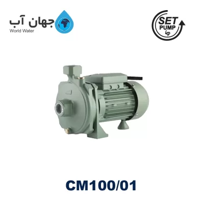 پمپ آب خانگی یک اسب بشقابی ایرانی مدل C100/01 برند ست پمپ