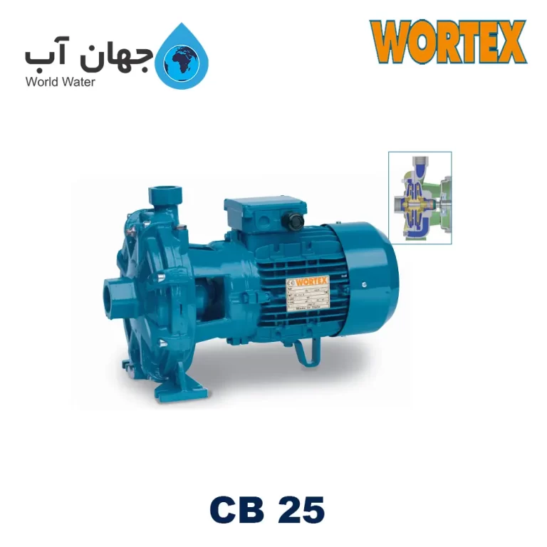 پمپ آب دو اسب دو پروانه ورتکس