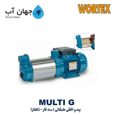 پمپ طبقاتی افقی ورتکس ایتالیایی