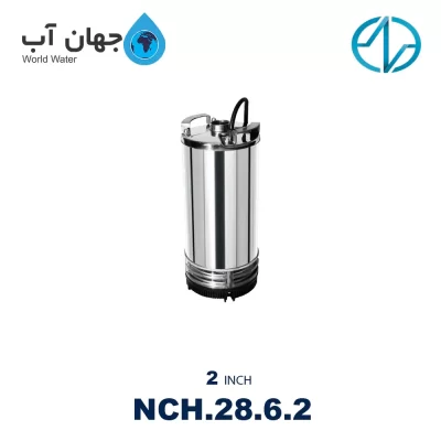 پمپ کف کش 2 اینچ ایرانی 28 متری NC مدل NCH.28.6.2