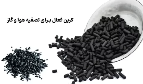 کربن فعال برای تصفیه هوا و گاز
