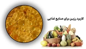 کاربرد رزین برای صنایع غذایی