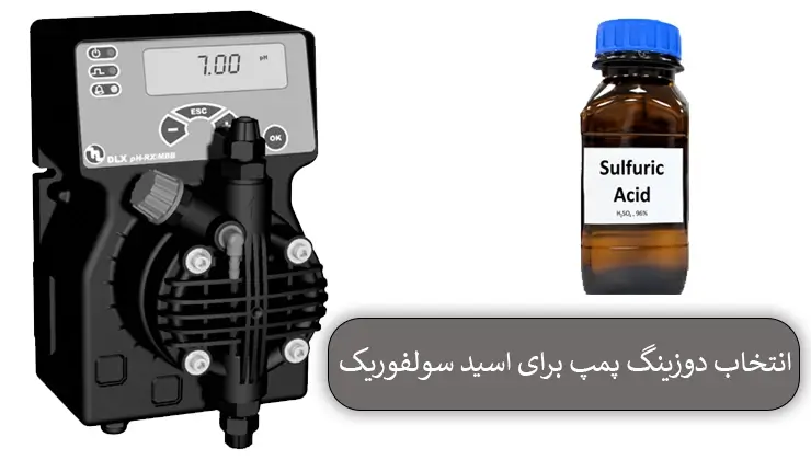 5 معیار مهم انتخاب دوزینگ پمپ برای اسید سولفوریک